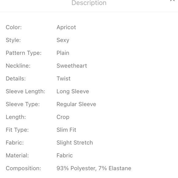 NWT Twist Front Crop - Picture 6 of 8